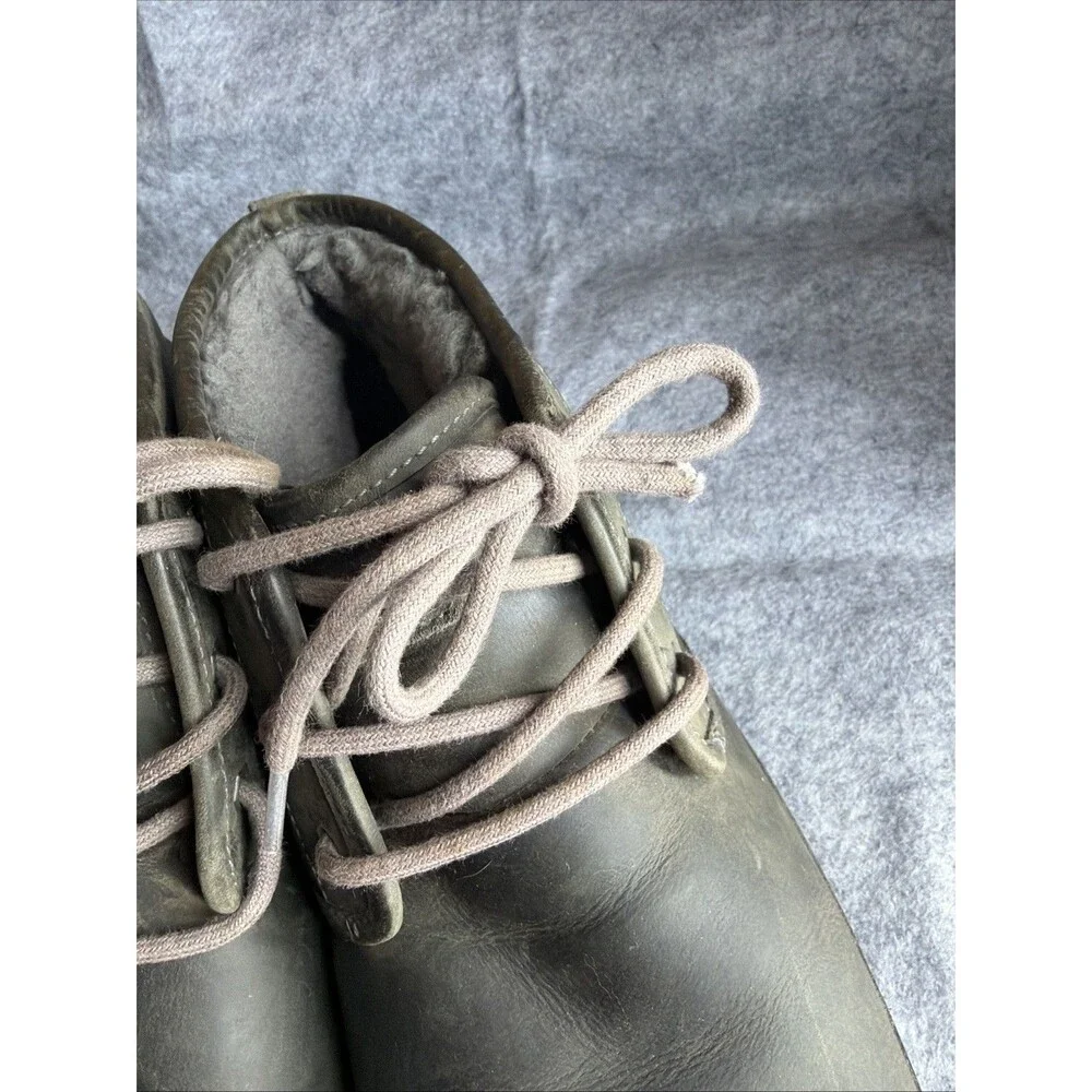 UGG Neumel Waterproof Grey Gray Leather Chukka Boots Men's 12